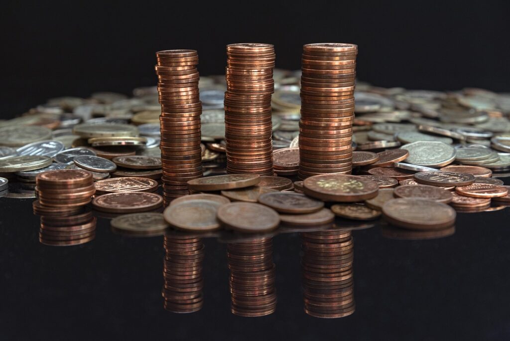 coin, still life, metal, chain, old, pile, coins, bank, timepiece, vintage, nostalgia, coin, coins, coins, coins, coins, coins